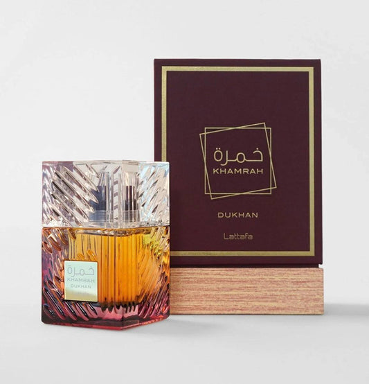 Khamrah Dukhan by Lattafa Perfumes 100ml (With Box)