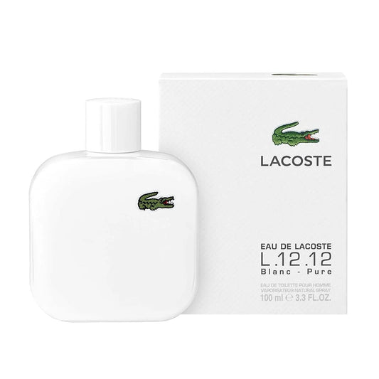 Lacoste L.12.12 Blanc Men EDT 100ml (With Box)