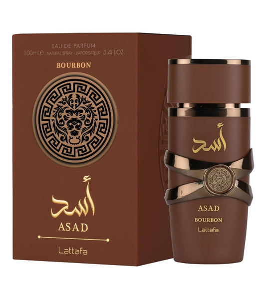 Asad Bourbon Lattafa Perfumes for men 100 ml (With Box)