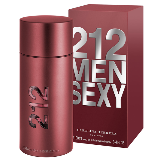 Carolina Herrera 212 Sexy Eau De Toilette For Men 100ml (With Box)