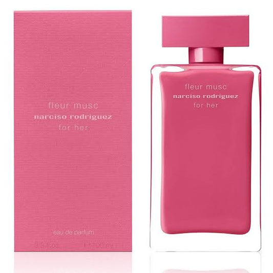 Narciso Rodriguez Fleur Musc For Her –for women 100ml (with box)