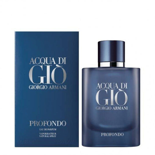 ARMANI ACQUA DI GIO PORFONDO 75ML for men with box