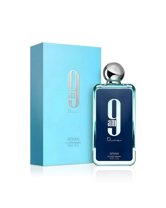 Afnan 9pm blue 100ml for men with box