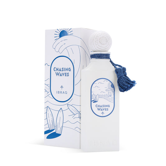 Chasing Waves by Ibrahim Al Qurashi (Ibraq Collection)for men 100ml (with box)