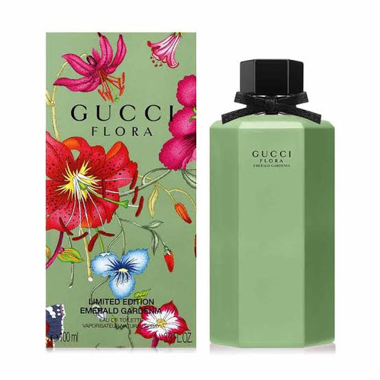 Gucci Flora Emerald Gardenia Eau de Toilette for women 100ml (with box)