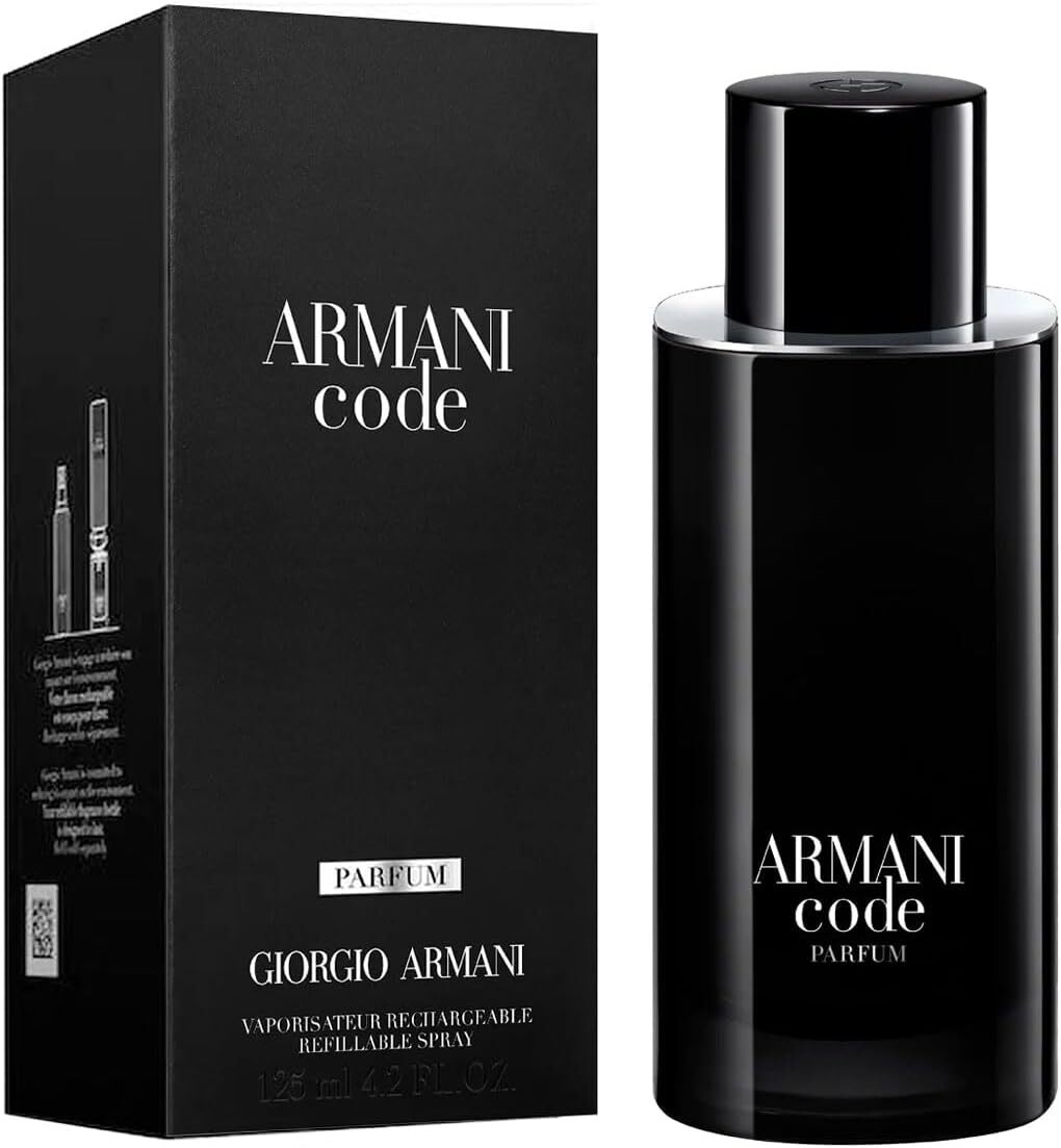 ARMANI CODE PARFUM 125ML for men with box