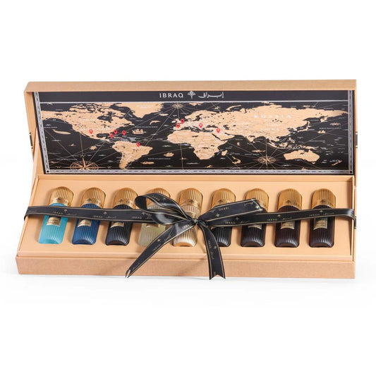 Tobacco Box – 9 Pieces by Ibrahim Al Qurashi (Ibraq Collection) unisex